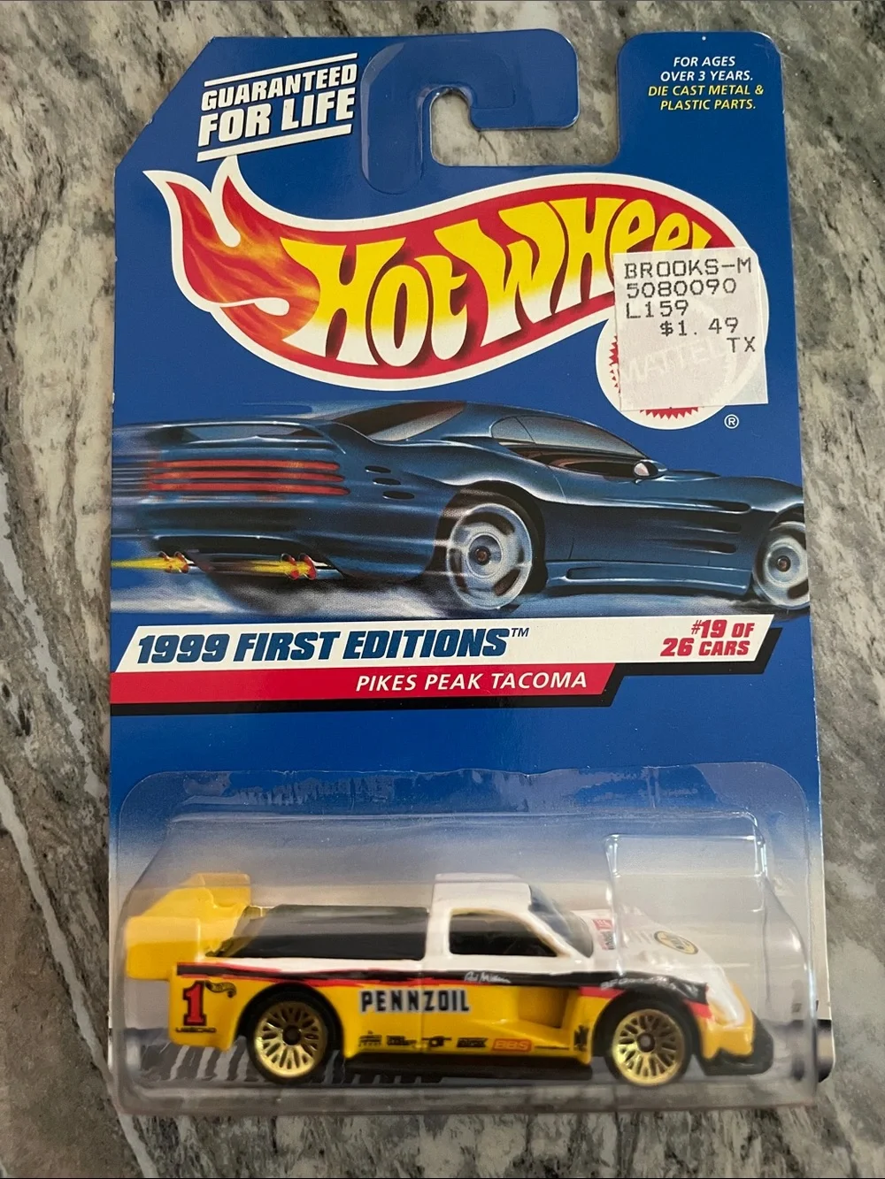 1999 First Editions Pikes Peak Tacoma - Yellow/White